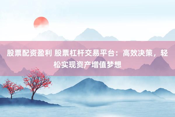 股票配资盈利 股票杠杆交易平台：高效决策，轻松实现资产增值梦想